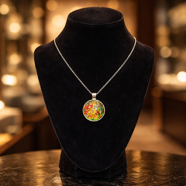 Dichro-ISH  Multi-colored Necklace